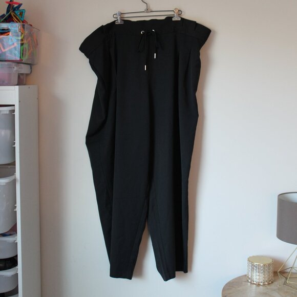 Eloquii size 26 Formal Black Pants with Stretch Waist Band - Picture 1 of 5